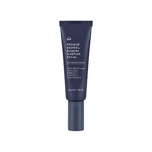 Ночная маска для лица ALLIES OF SKIN Promise Keeper Blemish Sleeping Facial 50 мл  Источник: https://eos.kiev.ua/allies-of-skin-promise-keeper-blemish-sleeping-facial-nochnaya-ochishchayushchaya-maska-dlya-litsa/ &copy; eos.kiev.ua