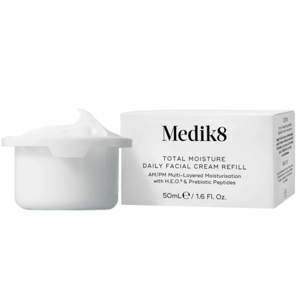 Увлажняющий крем для лица рефил MEDIK8 Total Moisture Daily Facial Cream Refill 50 мл  (Цена: 2 550 грн.)