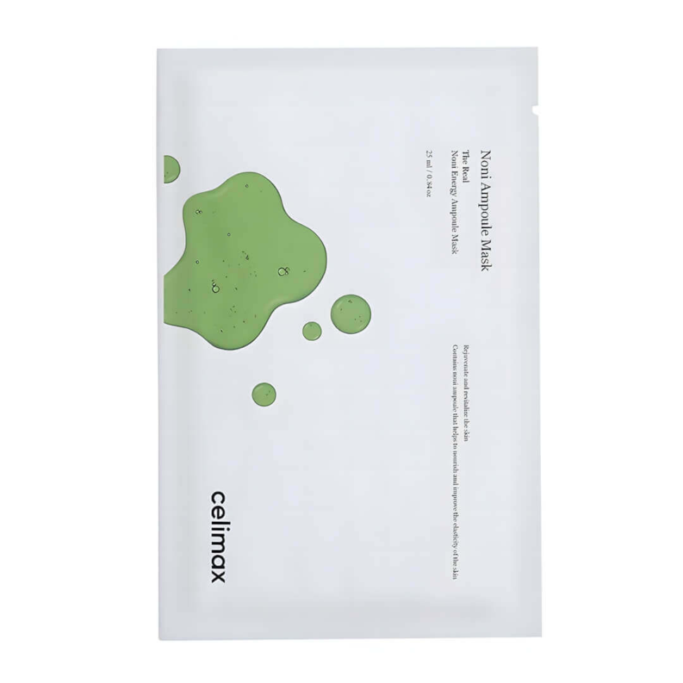 Укрепляющая тканевая маска с экстрактом нони CELIMAX The Real Noni Energy Ampoule Mask шт (Цена: 95 грн.)