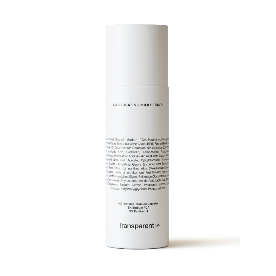 Увлажняющий молочный тонер TRANSPARENT LAB C4 Hydrating Milk Toner 130 мл (Цена: 2 109 грн.)
