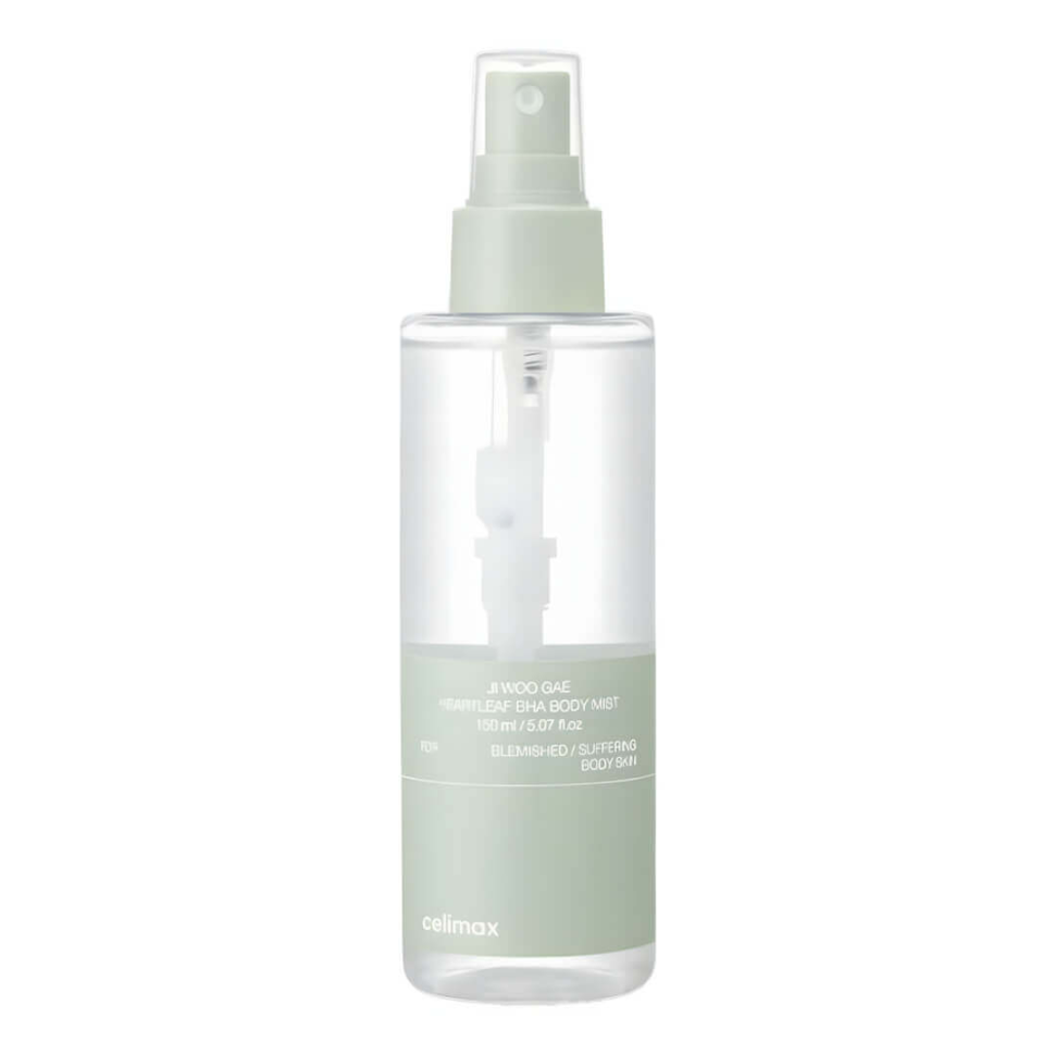 Мист для тела с BHA против акне CELIMAX Ji Woo Gae Heartleaf BHA Body Mist 150 мл (Цена: 590 грн.)