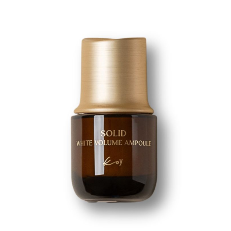 KOY Solid White Volume Ampoule освітлююча та зміцнююча кремова сироватка 35 мл