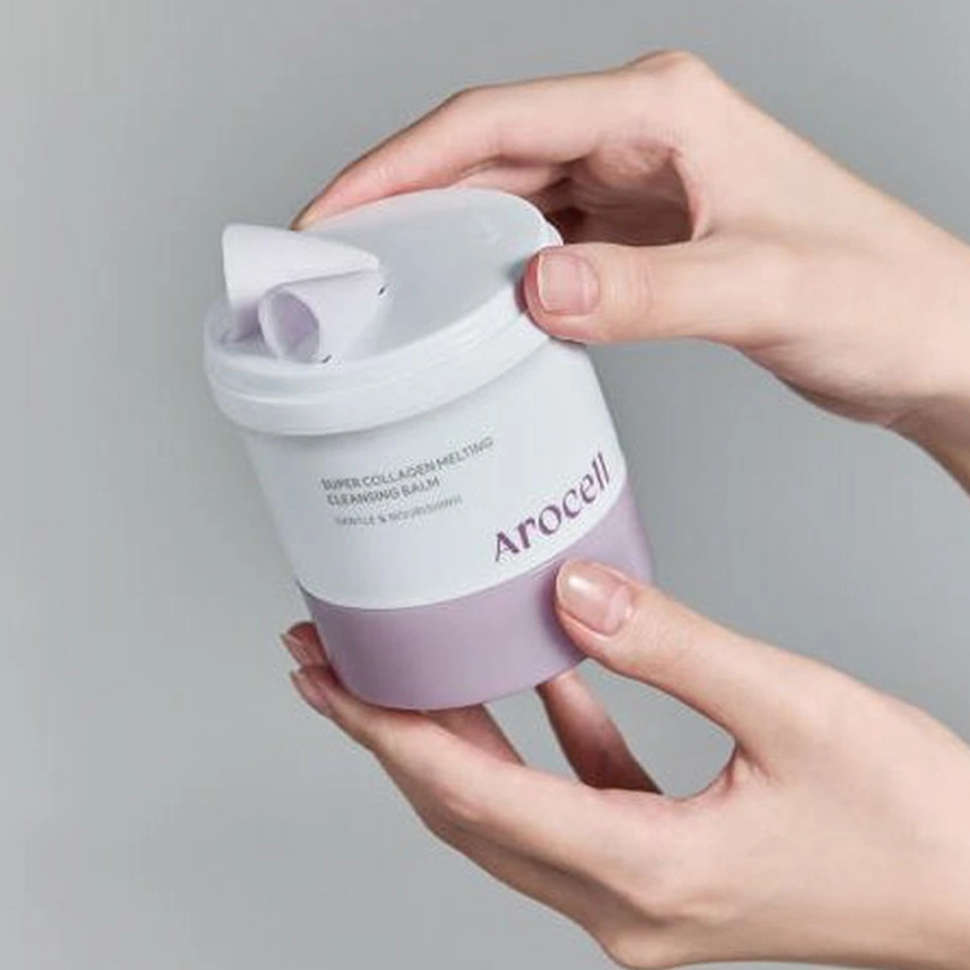 Бальзам для глубокой очистки с коллагеном и пептидами AROCELL Super Collagen Melting Cleansing Balm 100 г (Цена: 1 390 грн.)