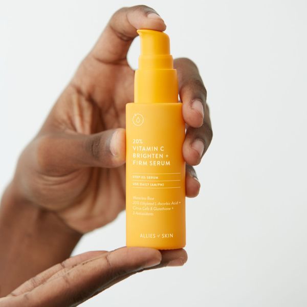 Cыворотка ALLIES OF SKIN антиоксидантная с витамином С 20% Vitamin C Brighten + Firm Serum 8 мл  (Цена: 1 400 грн.)