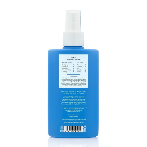Спрей для тела с салициловой кислотой Q+A Salicylic Acid Body Mist 150 мл