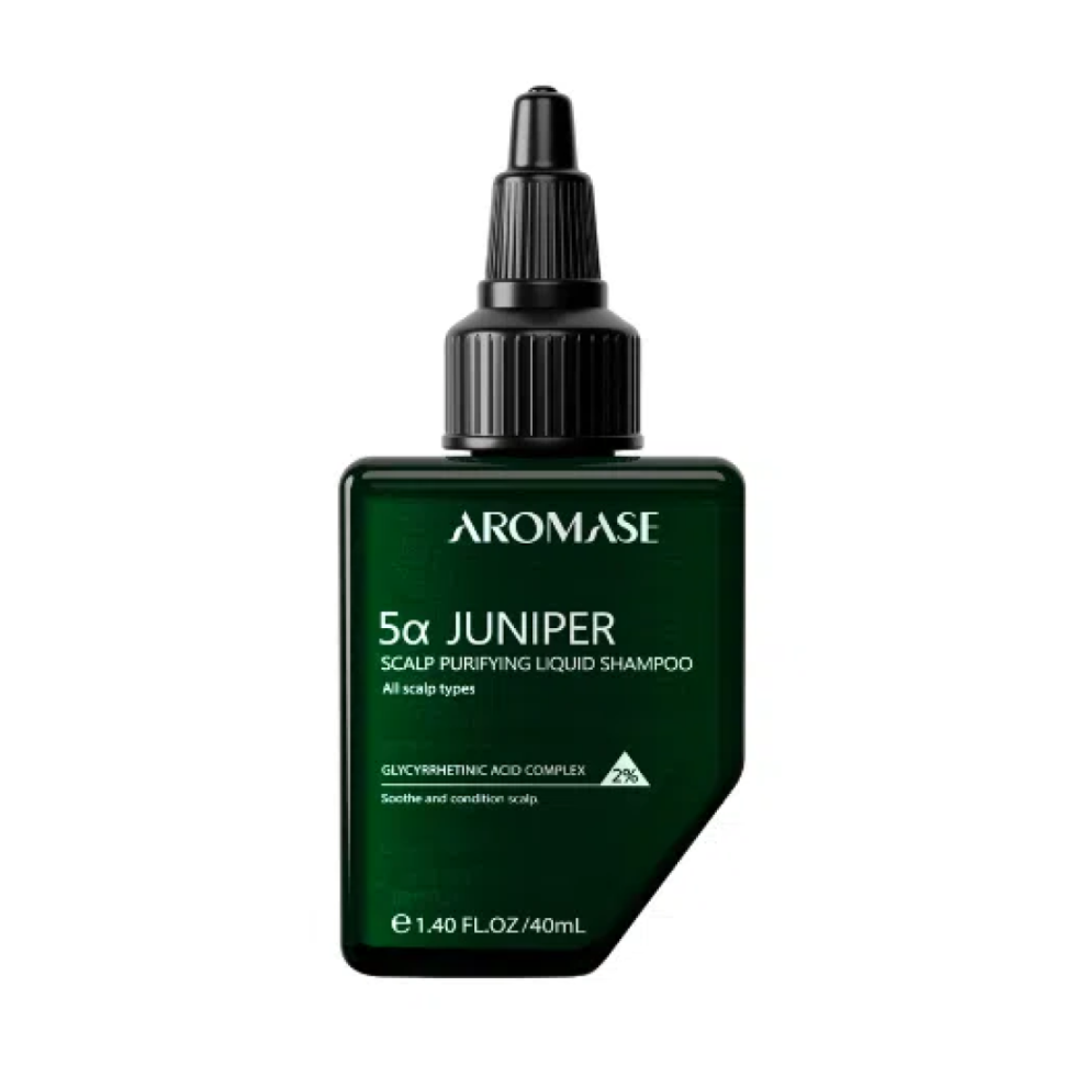 Жидкий пилинг-шампунь для кожи головы AROMASE 5α Juniper Scalp Purifying Liquid Shampoo 40 мл  (Цена: 230 грн.)