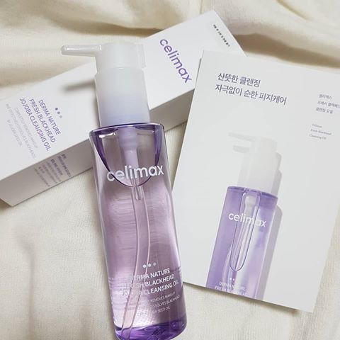 Гидрофильное масло CELIMAX для ухода за лицом Derma Nature Fresh Blackhead