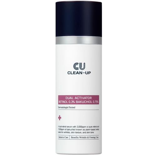 Сыворотка с ретинолом 0,3% и бакучиолом 0,75% CUSKIN Clean-up Dual Activator Retinol 0.3% Bakuchiol 0.75% 30 мл