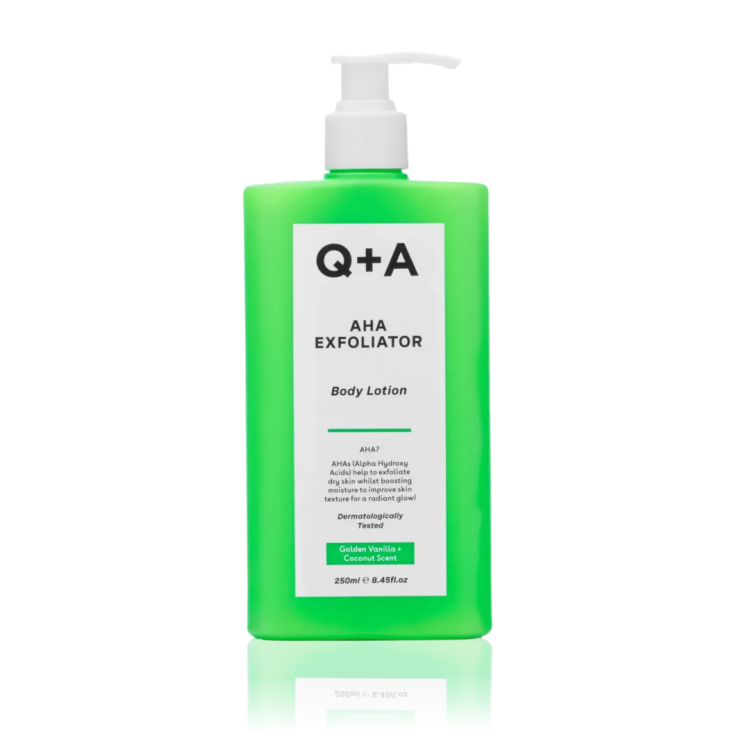 Q+A AHA Body Lotion лосьйон для тіла з AHA-кислотами 250 мл (Ціна: 624 грн.)