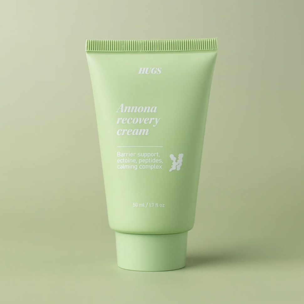 HUGS відновлюючий крем для зміцнення захисного бар’єру Annona Recovery Cream 50 мл (Ціна: 1 490 грн.)