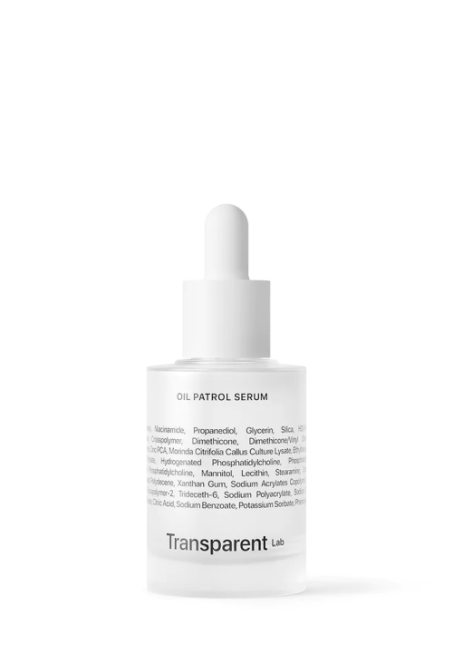 Матирующая сыворотка для лица с ниацинамидом TRANSPARENT LAB Oil Patrol Serum 30 мл