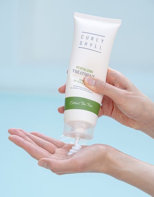 Ревитализирующая маска для кожи головы и волос CURLY SHYLL Revitalizing Treatment 30 мл