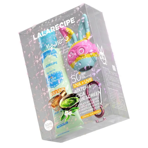 Солнцезащитный крем с центеллой и матчей LALARECIPE Matcha Cica Sun Cream 50 мл