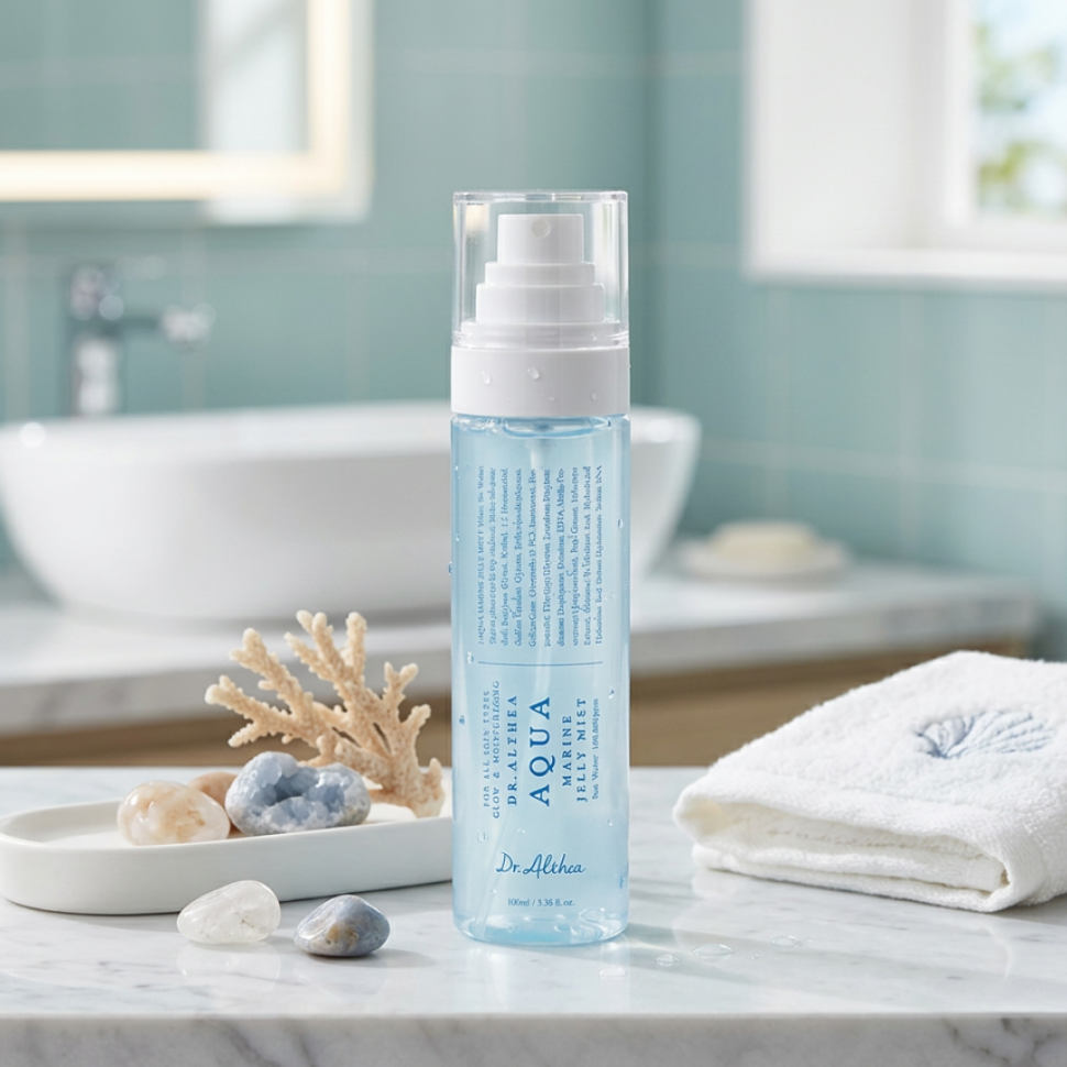 DR. ALTHEA зволожуючий міст з морською водою та ПДРН Aqua Marine Jelly Mist 100 мл (Ціна: 830 грн.)