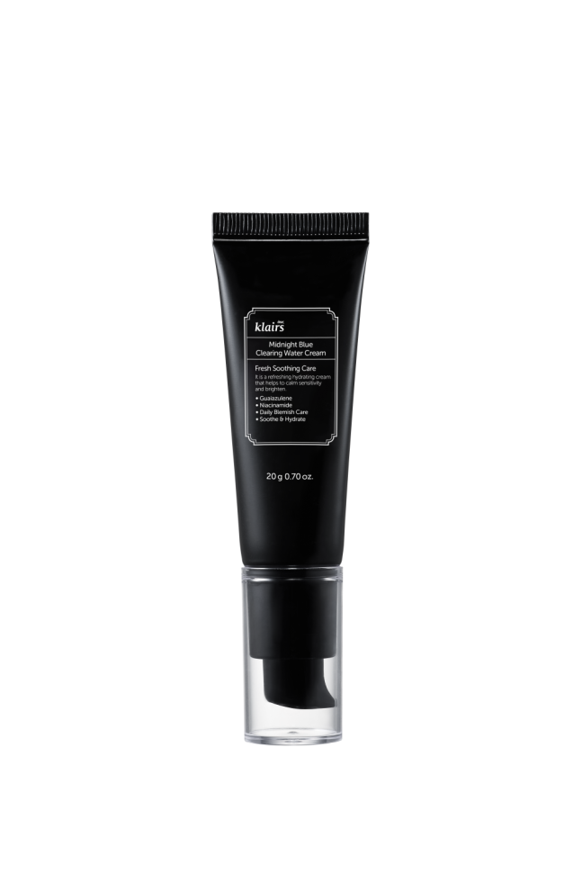 Увлажняющий крем-гель для лица миниатюра DEAR, KLAIRS Midnight Blue Clearing Water Cream 20 г до 11.2026 (Цена: 400 грн.)