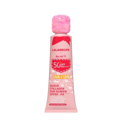 Солнцезащитный крем с экстрактом гуавы LALARECIPE Guava Collagen Sun Cream 50 мл
