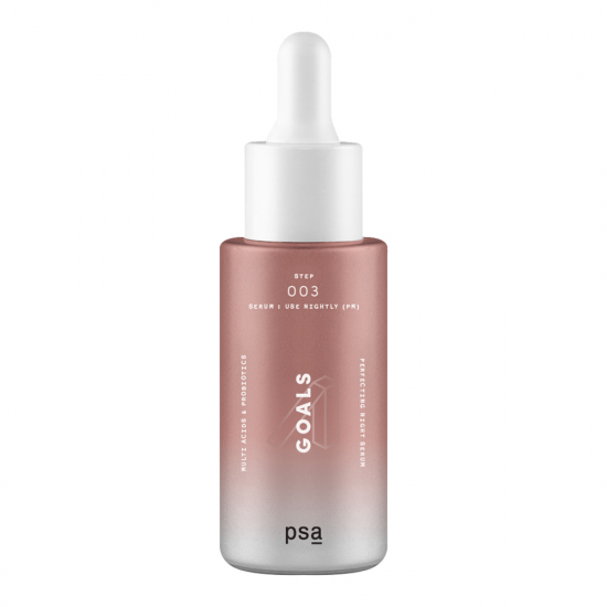 Антиоксидантна нічна сироватка PSA Goals Multi Acids Probiotics Perfecting Night Serum 30 мл