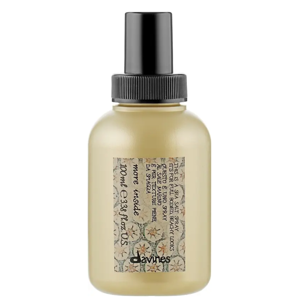 Спрей с морской солью для создания объемных пляжных образов DAVINES More Inside Sea Salt Spray 100 мл  (Цена: 543 грн.)