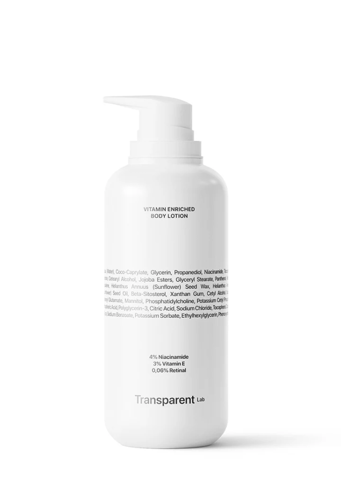Витаминный лосьон для тела TRANSPARENT LAB Vitamin Enriched Body Lotion 400 мл (Цена: 2 586 грн.)