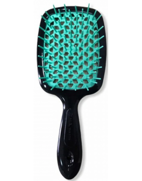 Расческа для волос черная с зеленым Janeke 1830 Superbrush The Original Italian 1 шт (Цена: 675 грн.)