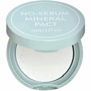 INNISFREE No Sebum Mineral Pact матуюча безбарвна компактна пудра 8,5 г