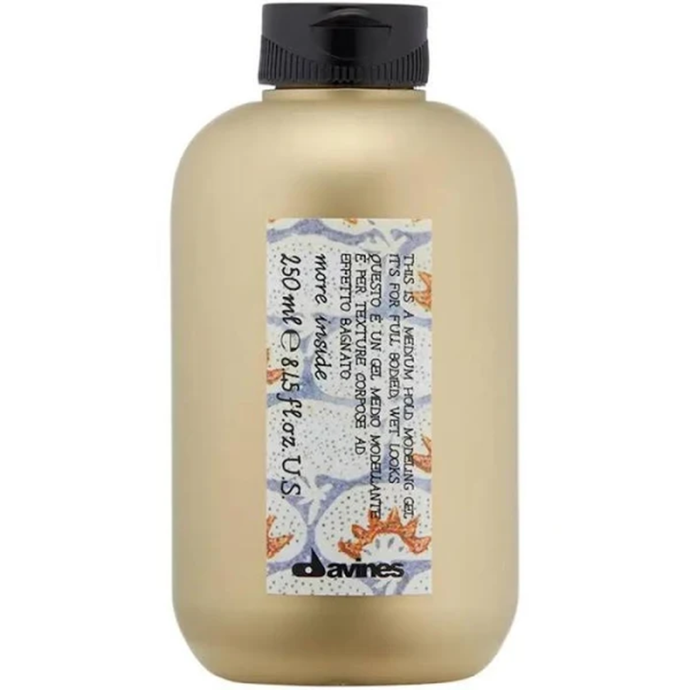 Гель для моделирования прически и создания эффекта мокрых волос DAVINES More Inside Medium Hold Modeling Gel 250 мл  (Цена: 775 грн.)