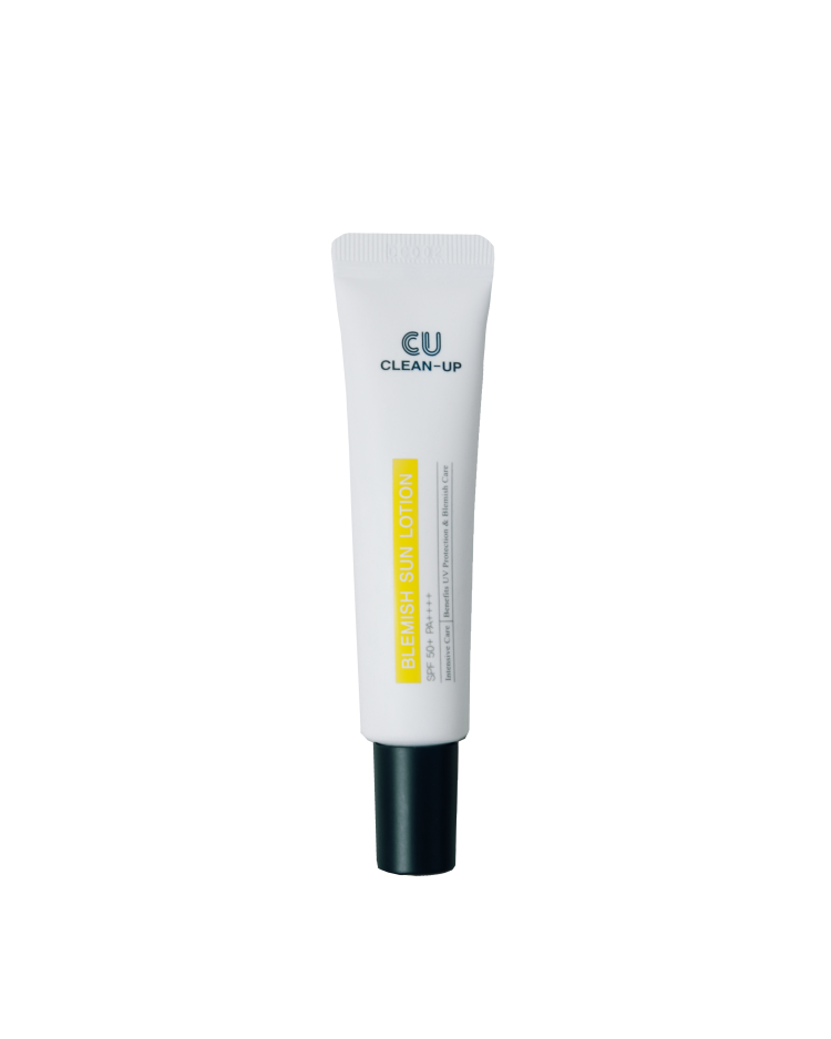 CUSKIN легкий сонцезахисний лосьон мініатюра Clean Up Blemish Sun Lotion SPF 50+ PA++++ 15 мл (Ціна: 360 грн.)