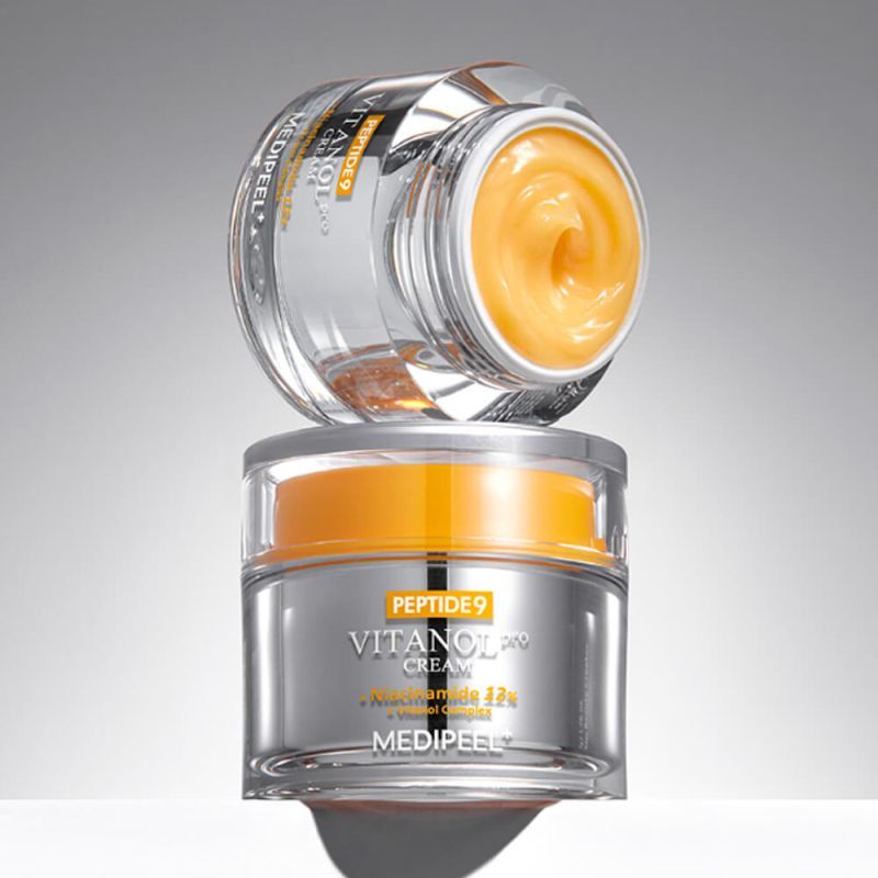 Лифтинг-крем с пептидами и ниацинамидом для выравнивания тона MEDI-PEEL Peptide 9 Vitanol PRO Cream 50 мл (Цена: 710 грн.)