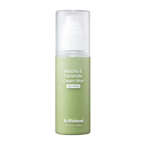 Увлажняющий крем-мист с матчем и керамидами BY WISHTREND Matcha & Ceramide Cream Mist 100 мл