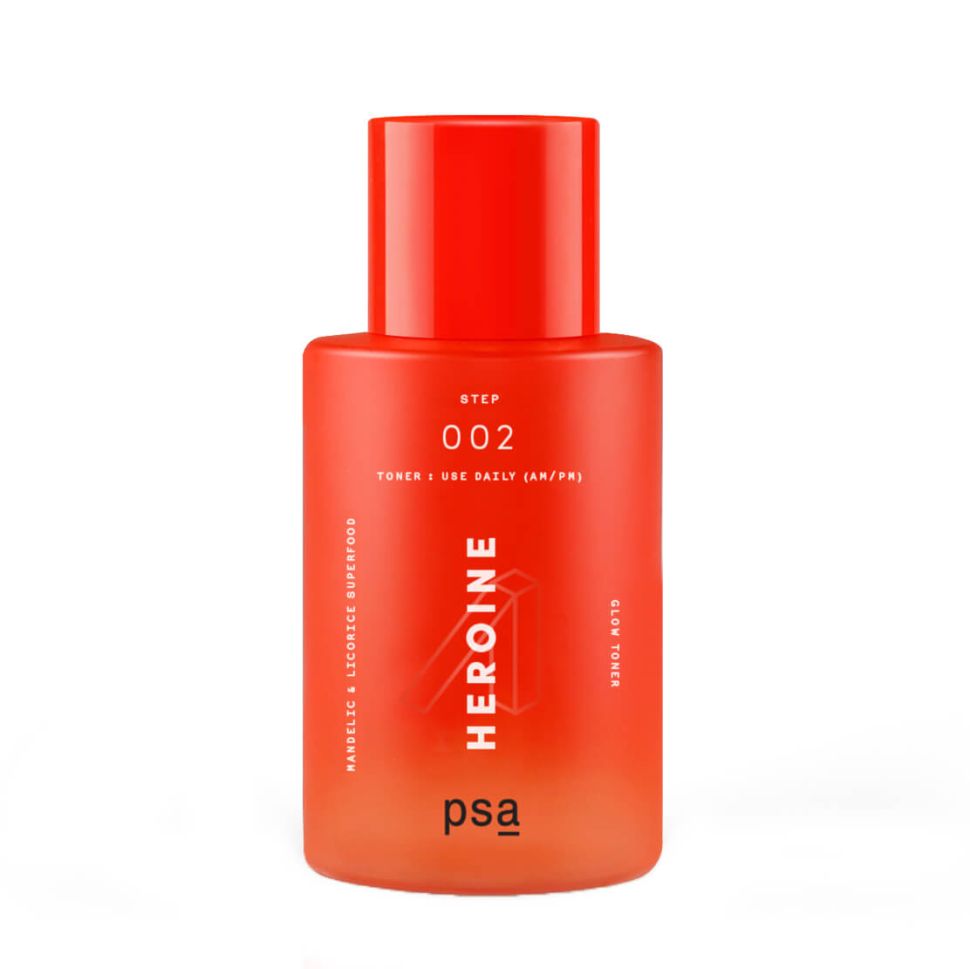 PSA HEROINE: Mandelic & Licorice Superfood Glow Toner тонер-суперфуд с миндальной кислотой и лакрицей 100 мл (Цена: 1 935 грн.)