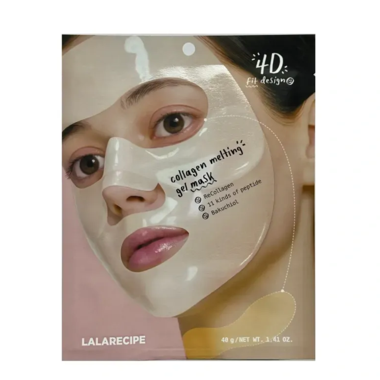 LALARECIPE Collagen Melting Gel Mask колагенова гелева маска з ліфтинг-ефектом 1шт (Ціна: 275 грн.)