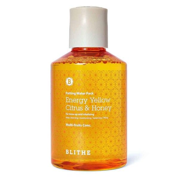 Витаминная сплэш-маска BLITHE Patting Splash Mask Energy Yellow Citrus & Honey 150 мл (Цена: 780 грн.)
