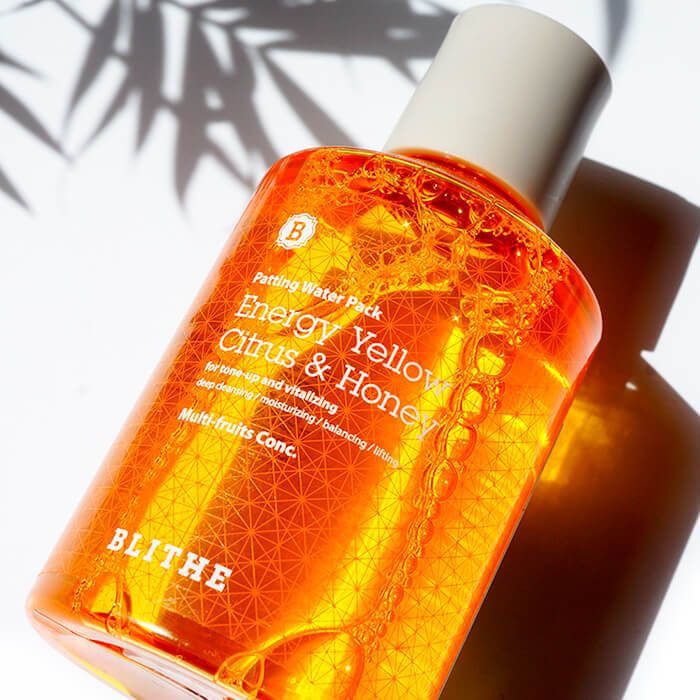 Витаминная сплэш-маска BLITHE Patting Splash Mask Energy Yellow Citrus & Honey 150 мл (Цена: 780 грн.)