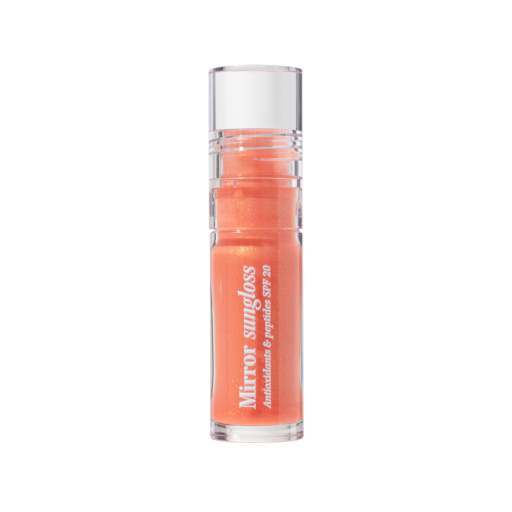 Солнцезащитный блеск для губ HUGS Mirror Sungloss Spurkling Bellini SPF 20+ PA++ 5,5 мл