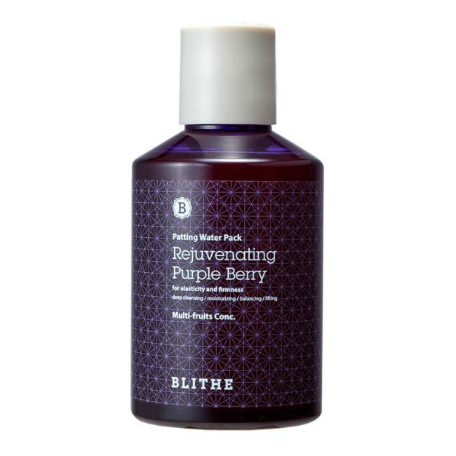 Восстанавливающая сплэш-маска BLITHE Patting Splash Mask Rejuvenating Purple Berry 150 мл