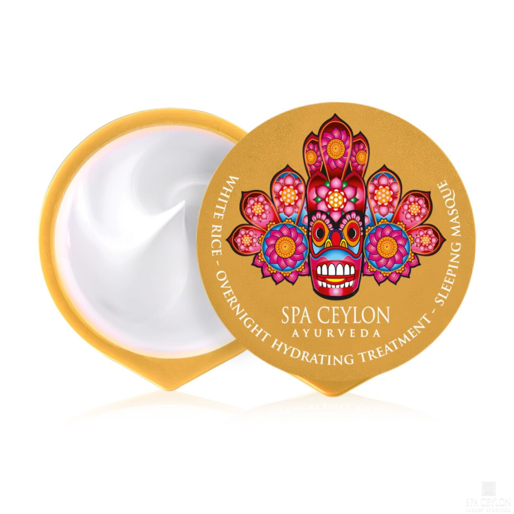 Крем-маска нічне зволоження та лікування Spa Ceylon White Rice 15 г (Ціна: 120 грн.)