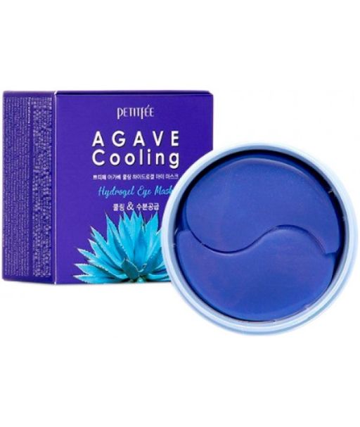 Гидрогелевые патчи Petitfee agave cooling hydrogel eye mask 60 шт 