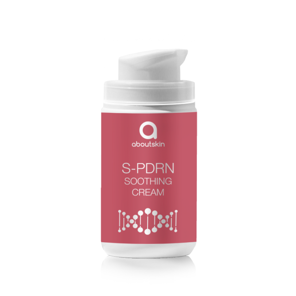 Успокаивающий и противовоспалительный крем биорепарант ABOUT SKIN S-PDRN Soothing Cream 30 мл (Цена: 685 грн.)