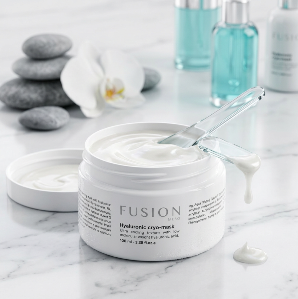 Интенсивная увлажняющая и охлаждающая маска FUSION MESO Hyaluronic – Cryo Mask 100 мл (Цена: 1 675 грн.)