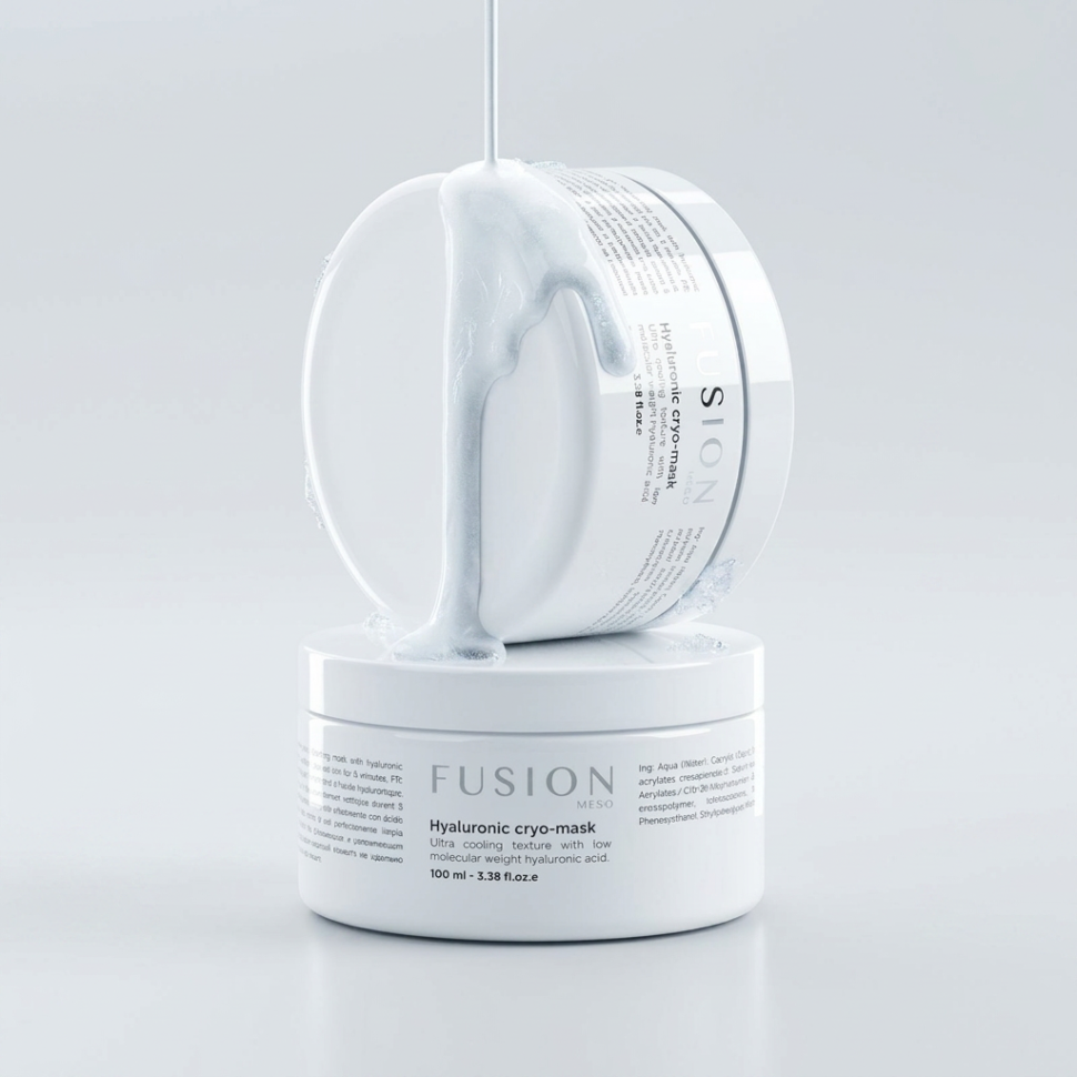 Интенсивная увлажняющая и охлаждающая маска FUSION MESO Hyaluronic – Cryo Mask 100 мл (Цена: 1 675 грн.)
