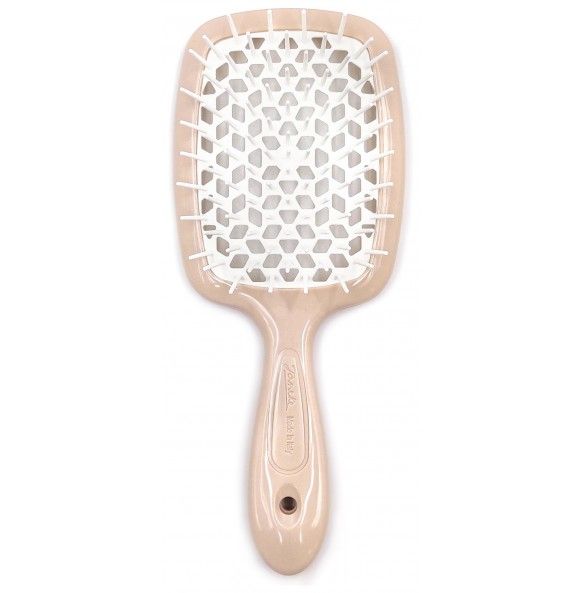 Расческа для волос мини пудрово-белая Janeke 1830 Superbrush Small The Original Italian 1 шт (Цена: 600 грн.)