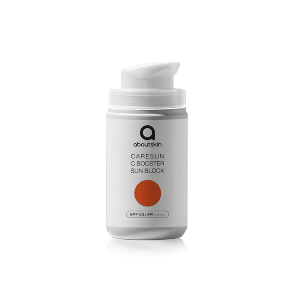 Антиоксидантный солнцезащитный крем ABOUT SKIN Caresun C Booster Sun Block SPF50+/PA++++ 30 мл (Цена: 415 грн.)