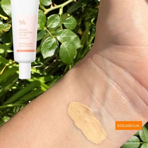 Веганский bb-крем с камбучей DR.CEURACLE Vegan Kombucha Tea BB Cream SPF 30/PA++ 30 мл