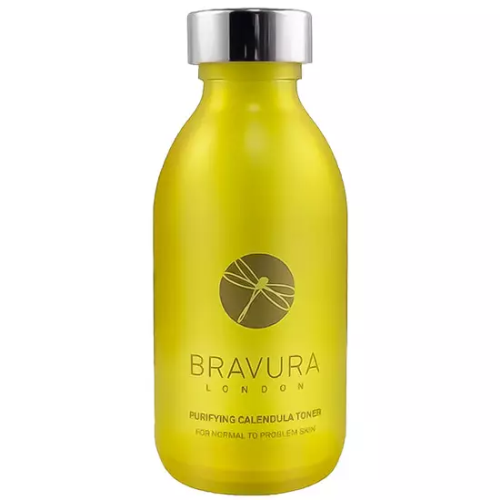 BRAVURA London Purifying Calendula Toner 13% AHA тонер з календулою та 13% AHA кислотами 150 мл (Ціна: 1 524 грн.)