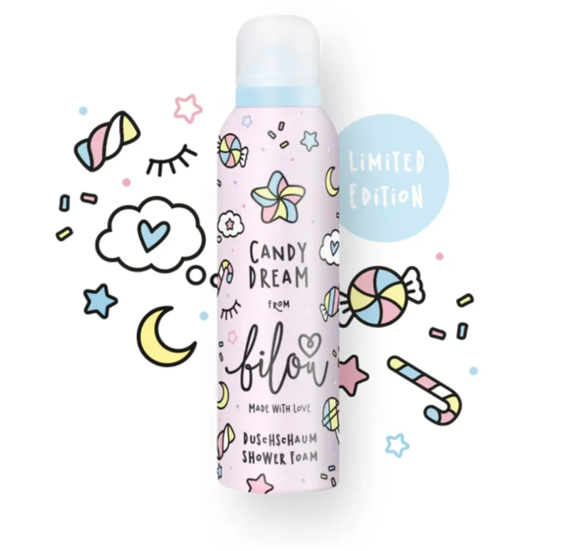 Пенка для душа с конфетным ароматом BILOU Candy Dream 200 мл   (Цена: 375 грн.)