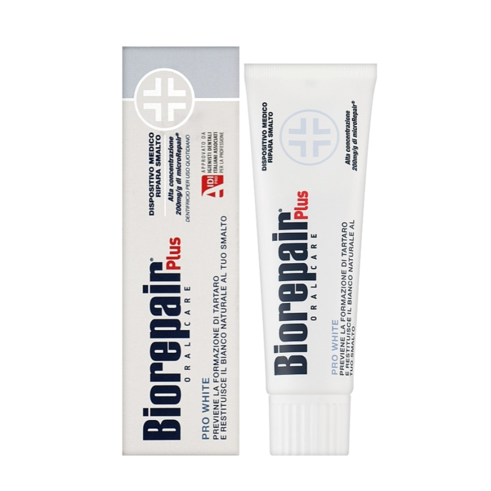 Профессиональная зубная паста BIOREPAIR Plus Pro White 75 мл (Цена: 285 грн.)