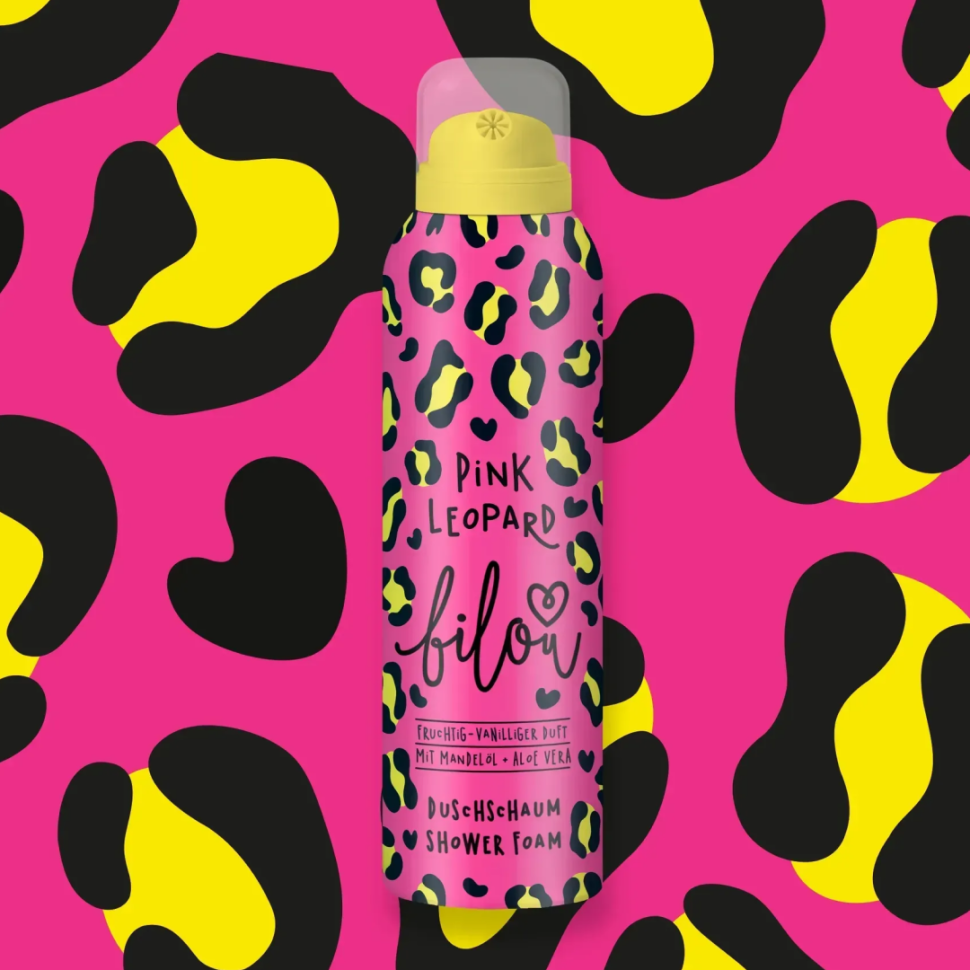 BILOU пінка для душу Pink Leopard 200 мл (Ціна: 300 грн.)