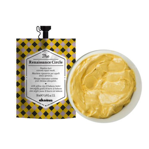 Маска восстанавливающая для сильно поврежденных волос DAVINES Renaissance Circle Hair Mask 50 мл (Цена: 360 грн.)