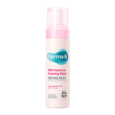 Пінка для інтимної гігієни DERMA B Mild Feminine Foaming Wash 200 мл (Ціна: 360 грн.)