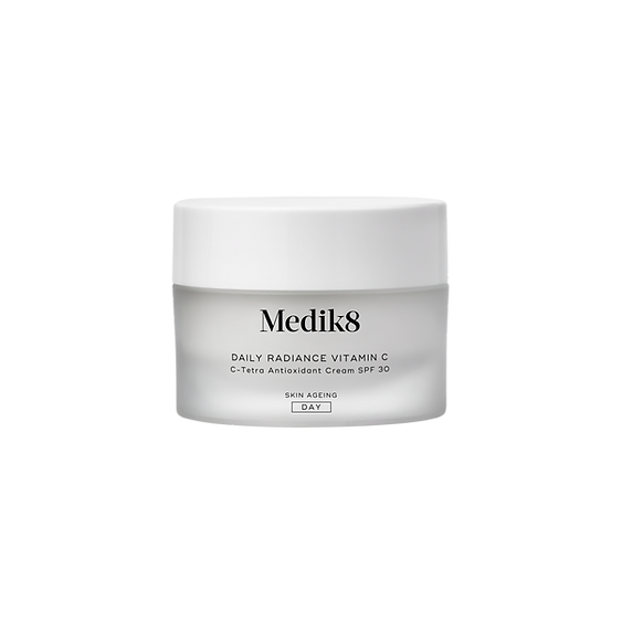 Антиоксидантный дневной крем C-Tetra с SPF30 MEDIK8 Daily Radiance Vitamin C SPF30 50 мл (Цена: 4 000 грн.)